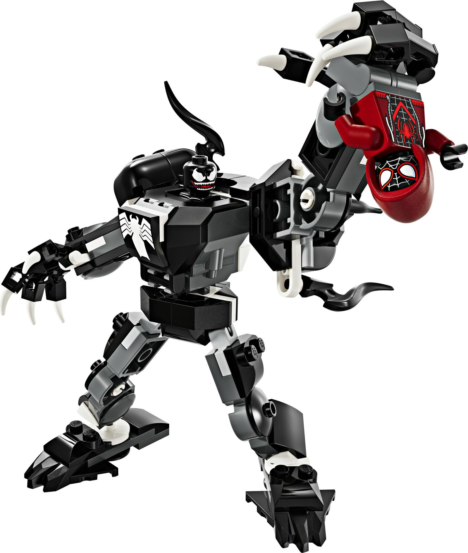 Lego Marvel 76276 Venom Mech vs. Miles Morales, 76277 War Machine